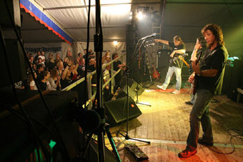 Die Quietschboys - hier live im Spritzehaus